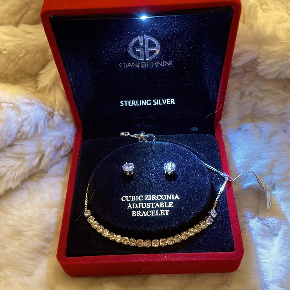 Giani Bernini Bracelet and Earring Set